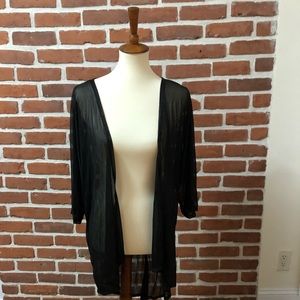 LuLaRoe Sheet Houndstooth Kimono